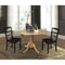 International Concepts 42 in. Dual Drop Leaf Table with 2  Ladder Back Dining Chairs - 3 Piece Dining Set K01-42DP-C46-2P - alternate 6